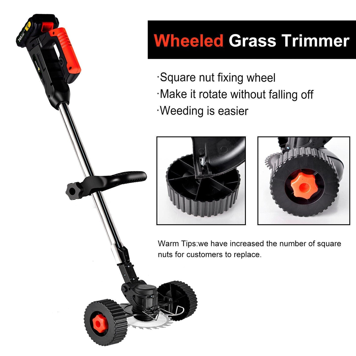 Powerful Cordless Grass Trimmer